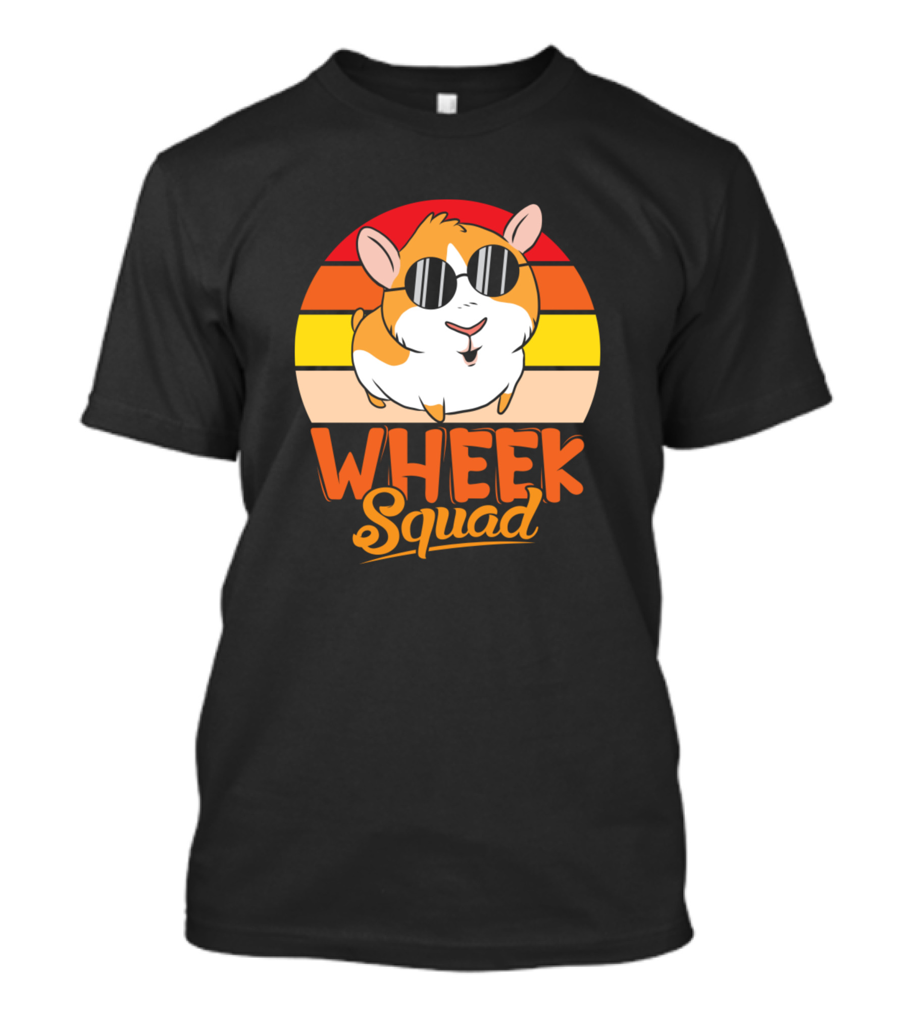 Wheek Squad Retro Hamster Sunglasses T-Shirt