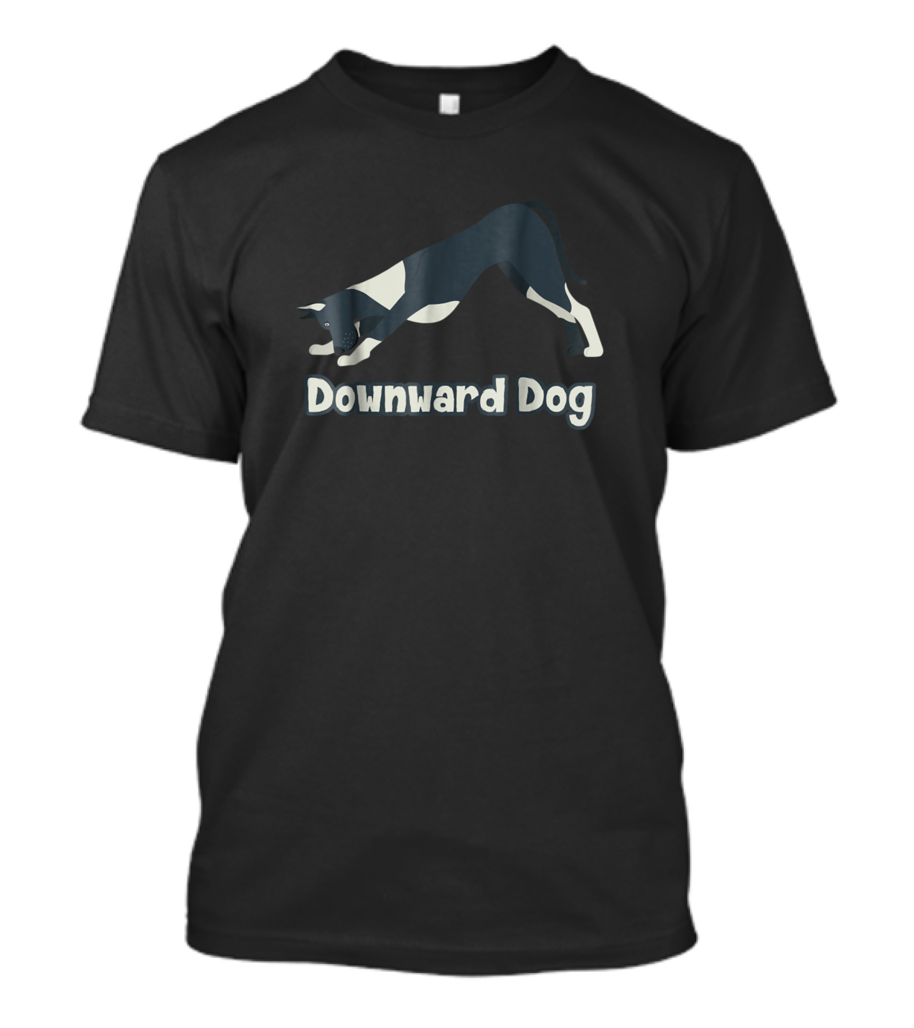 Downward Dog Animal Yoga Pose T-Shirt