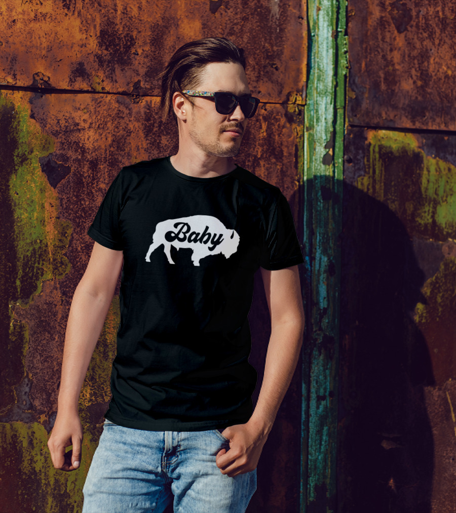 Baby Bison Family Love T-Shirt