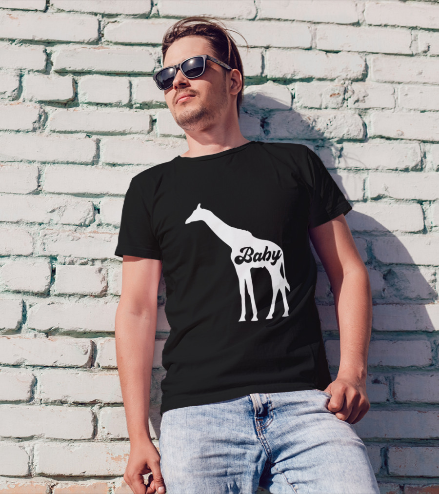 Baby Giraffe Love Baby R Family T-Shirt