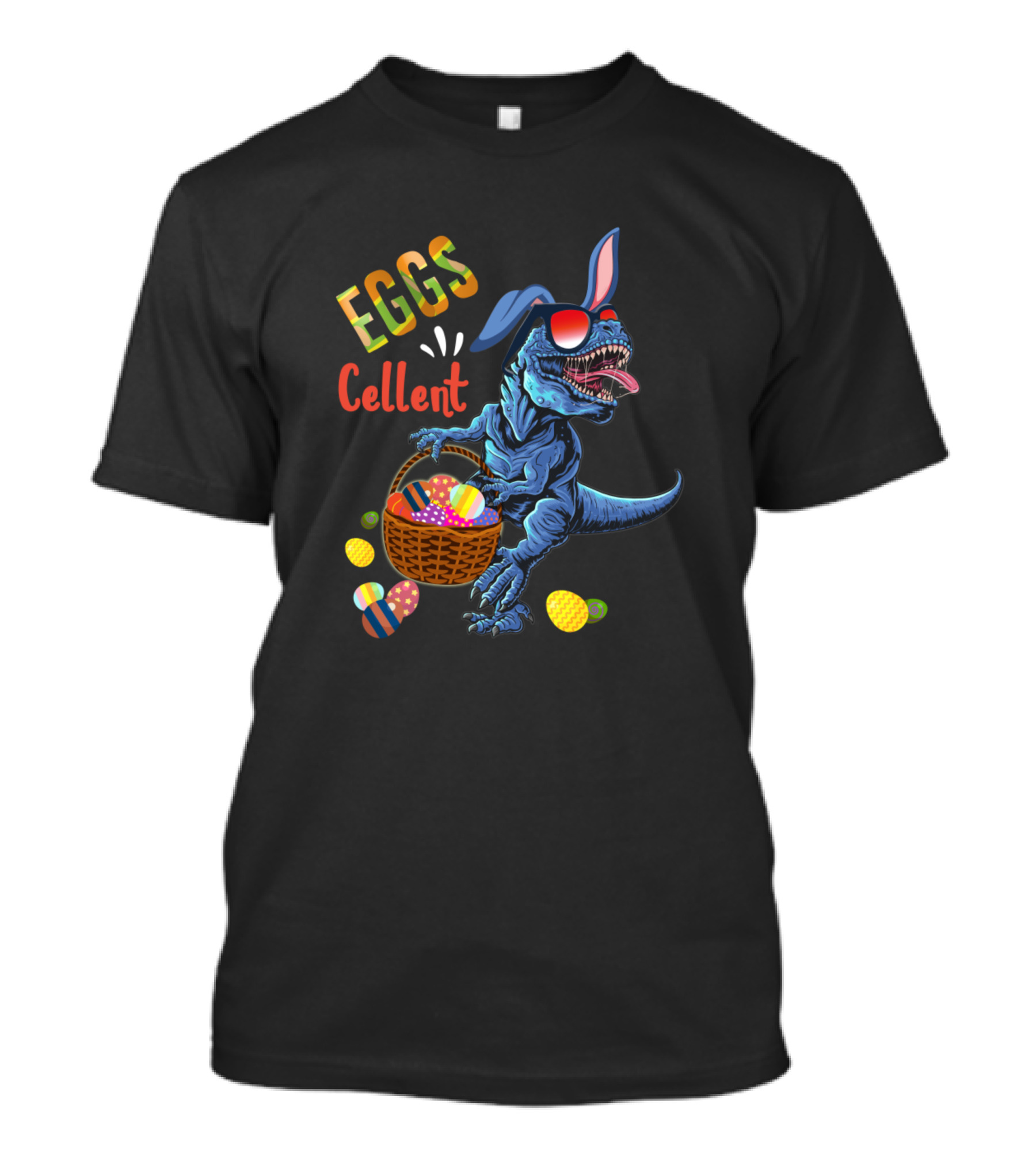 EGGS Cellent Easter Dinosaur Bunny Rex Eggs T-Shirt