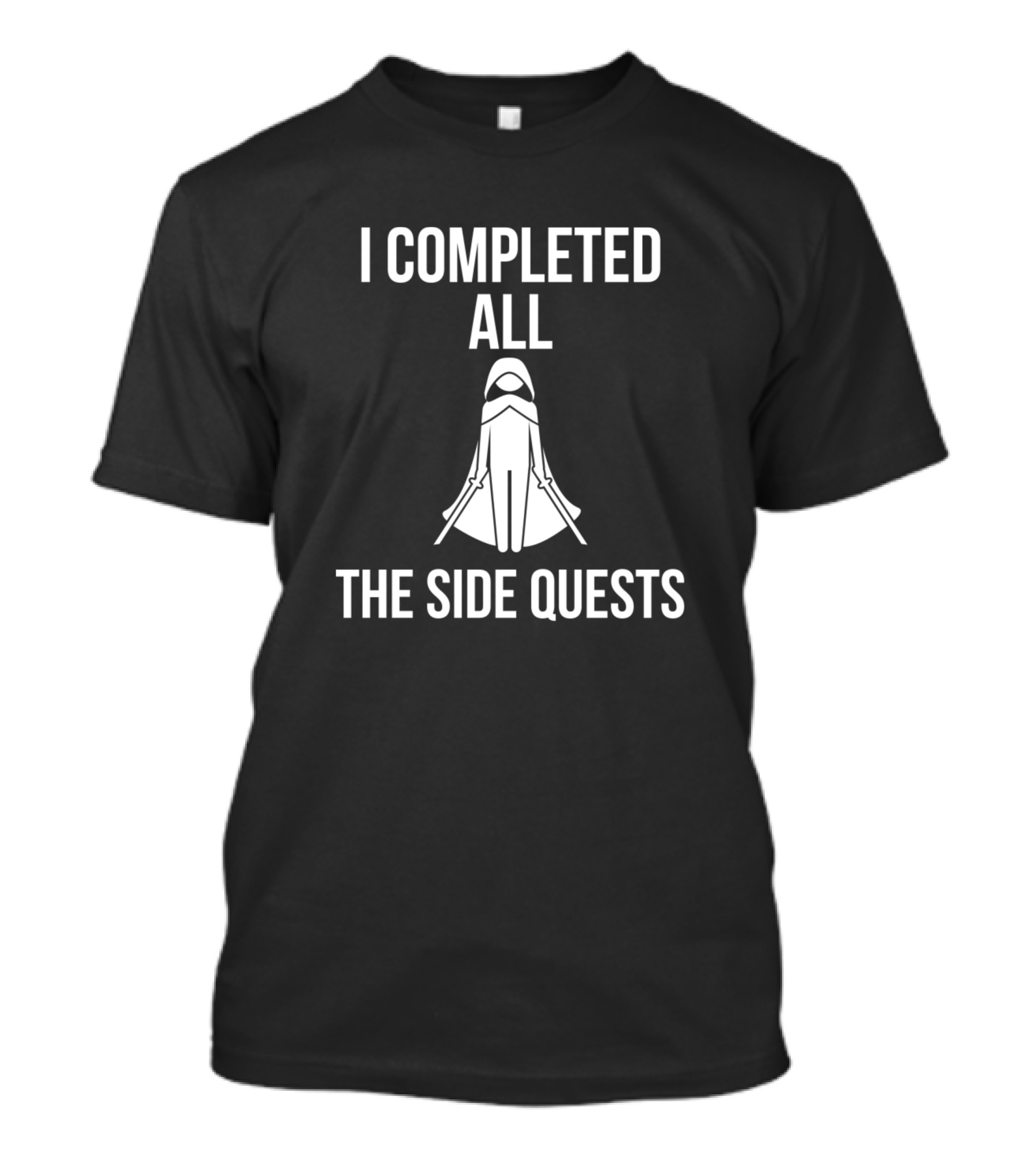 I Completed All The Side Quests Spaceship T-Shirt