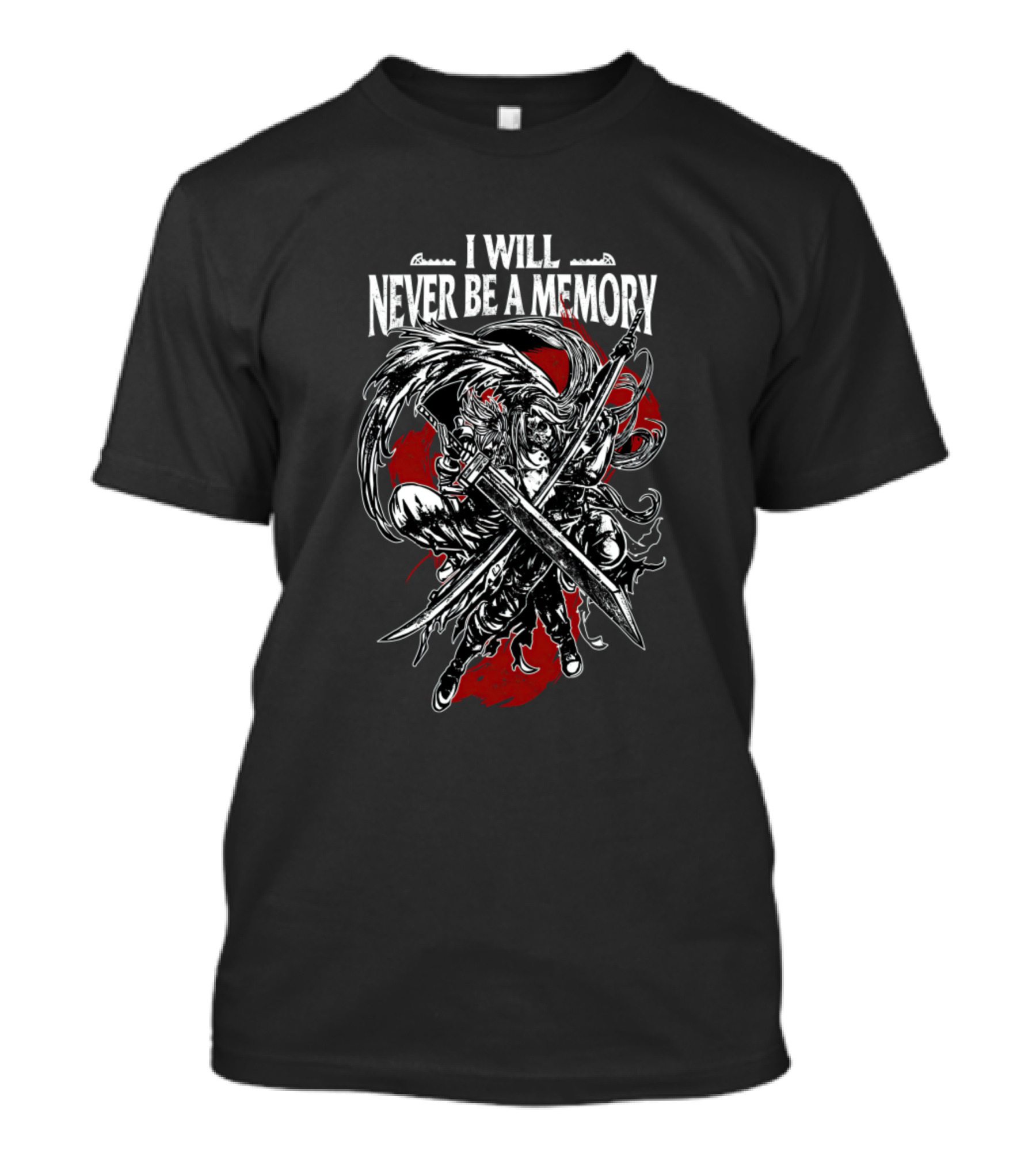 Sephiroth I Will Never Be A Memory Final Fantasy VII T-Shirt