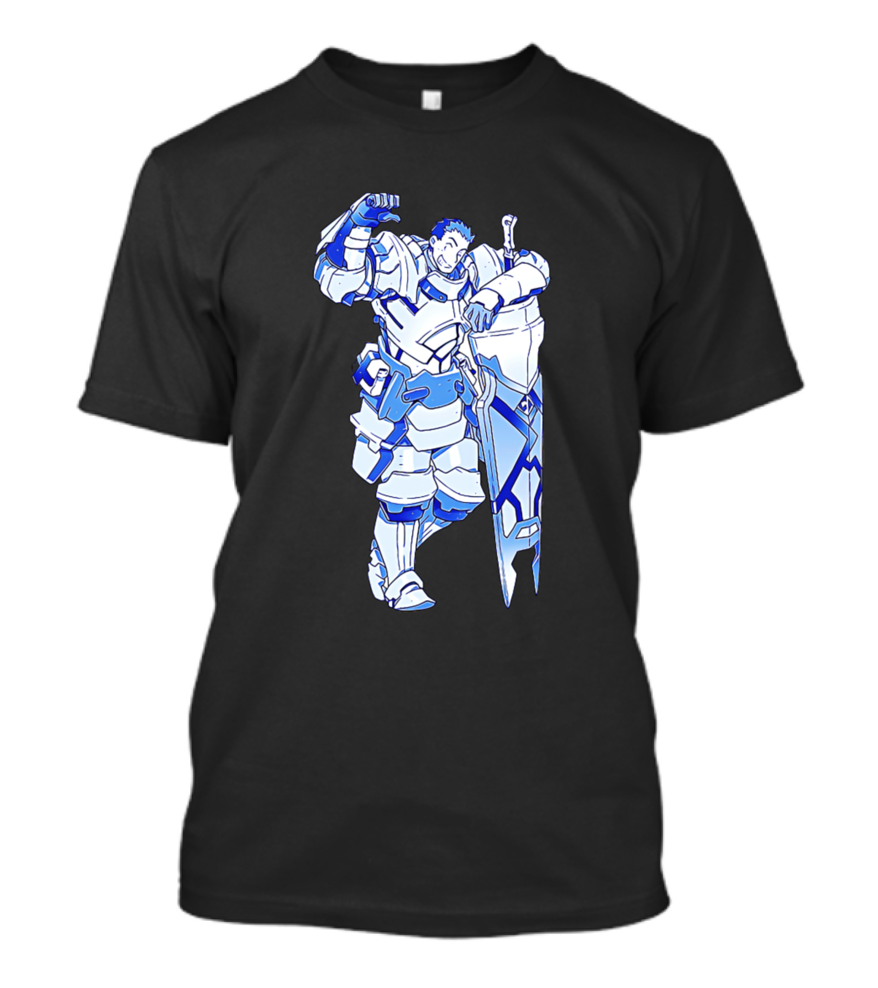 Naotsugu Character Armor Pose With Sword And Shield T-Shirt