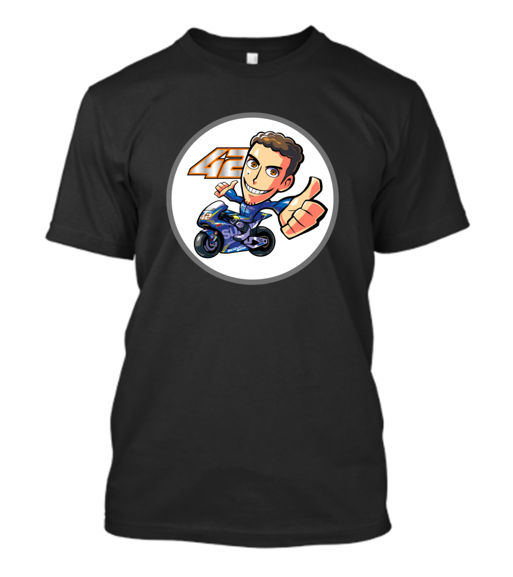 42 Moto Character Alex Rins Racing T-Shirt