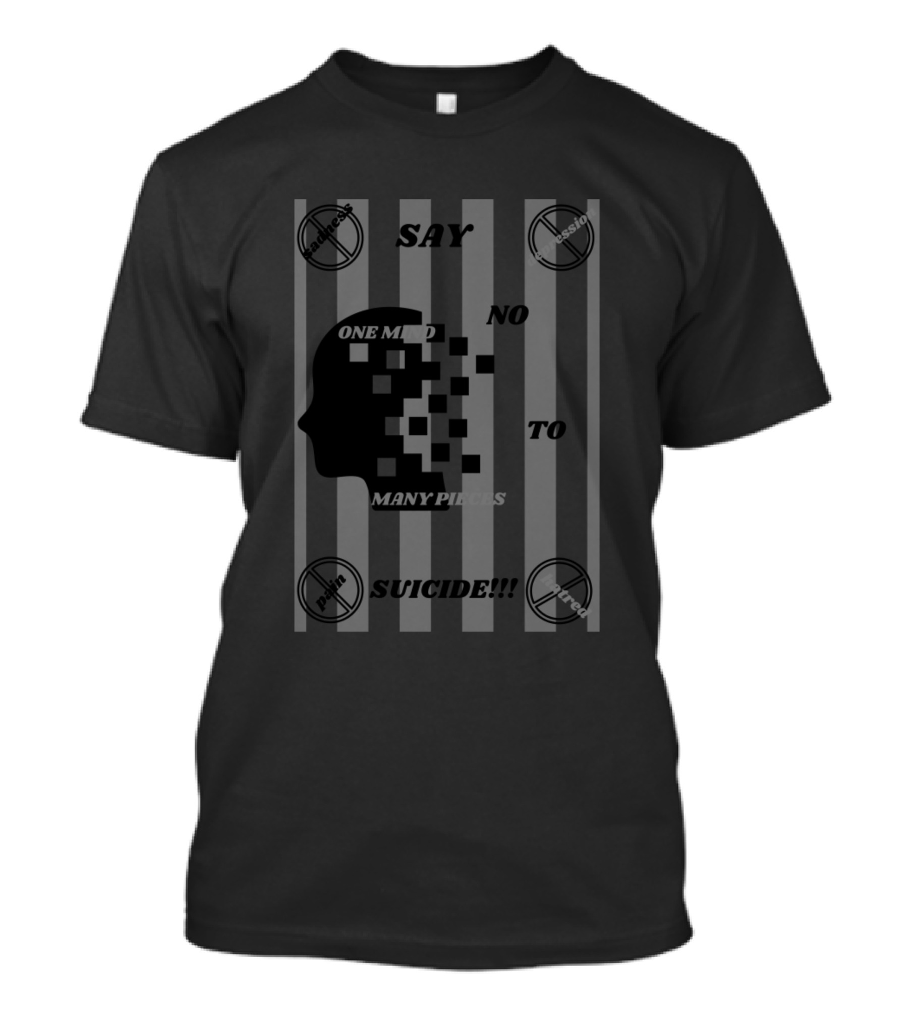 Say No To Suicide One Mind Many Pieces T-Shirt