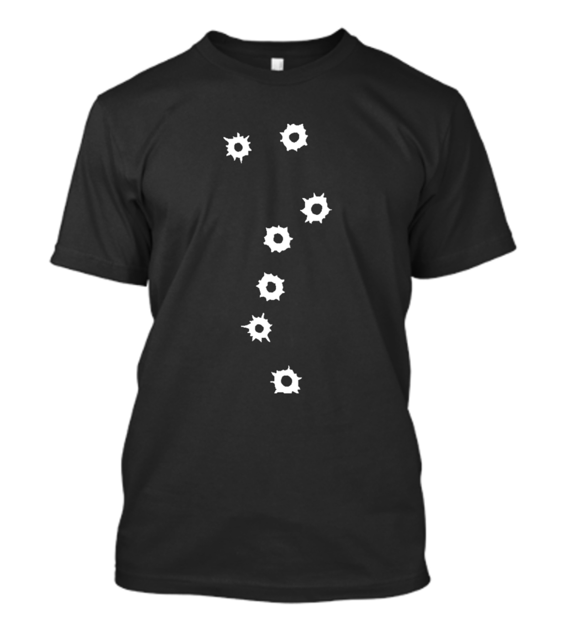 Fist Of The North Star Bullet Holes Hokuto No Ken Classic Manga T-Shirt