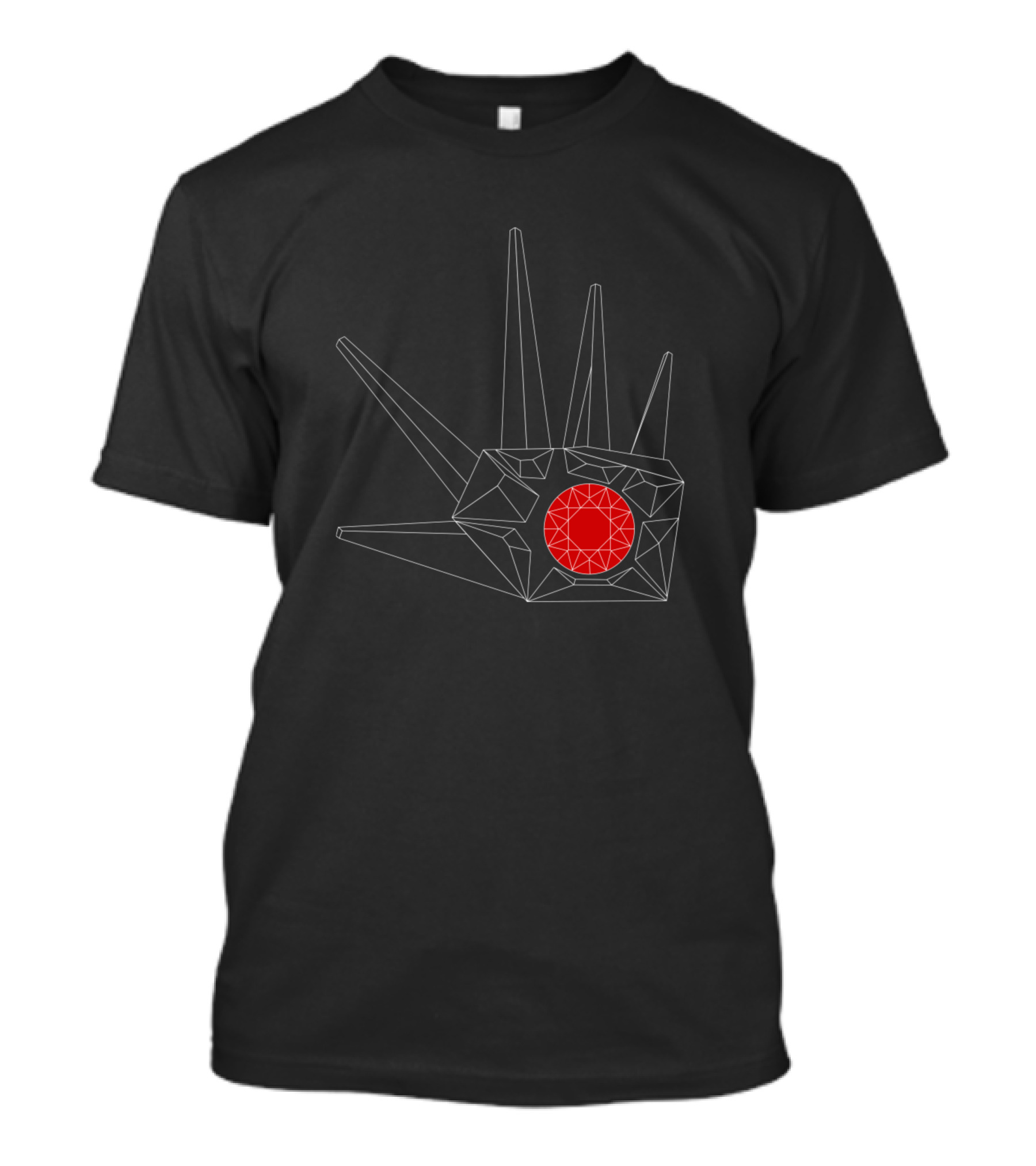 Logans Run White Crystal Maze T-Shirt