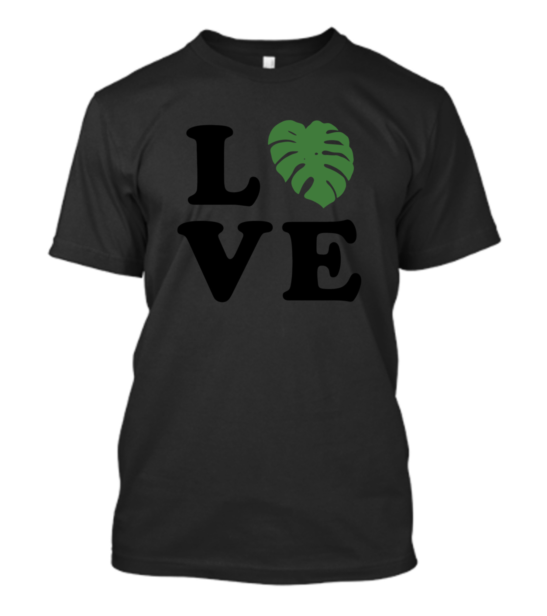Love Monstera Leaf Houseplants Plant Item T-Shirt