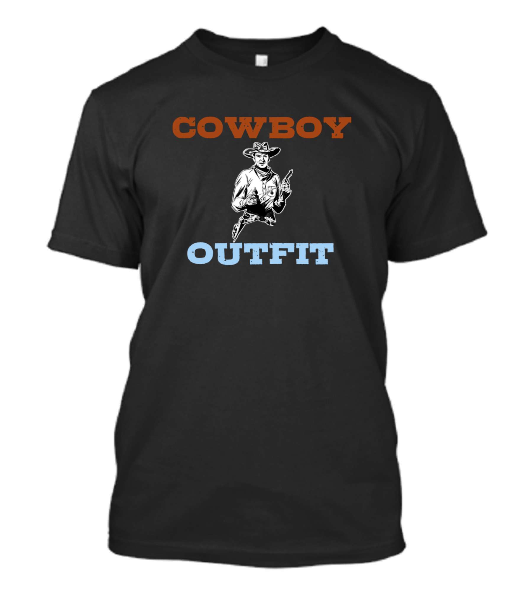 Cowboy Outfit Lustige Verkleidung R Fasching Tolles Es T-Shirt