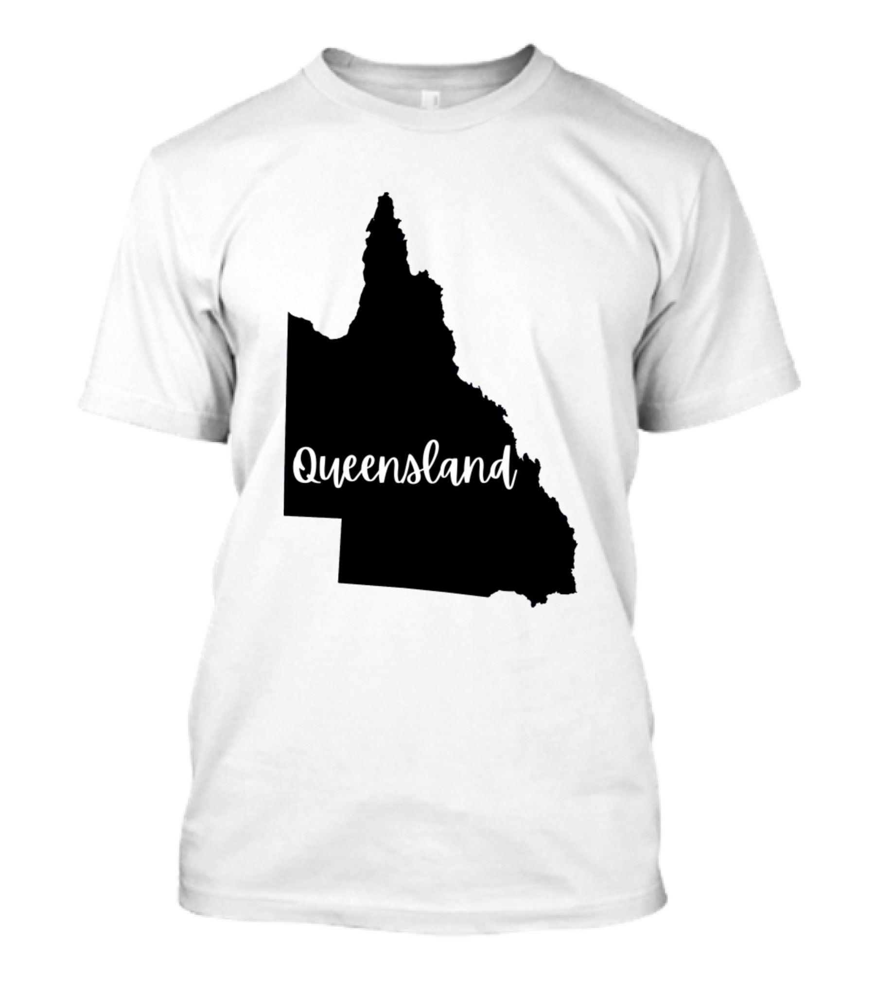 Queensland Australia Map T-Shirt