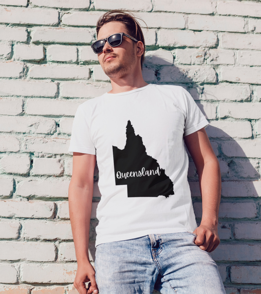 Queensland Australia Map T-Shirt