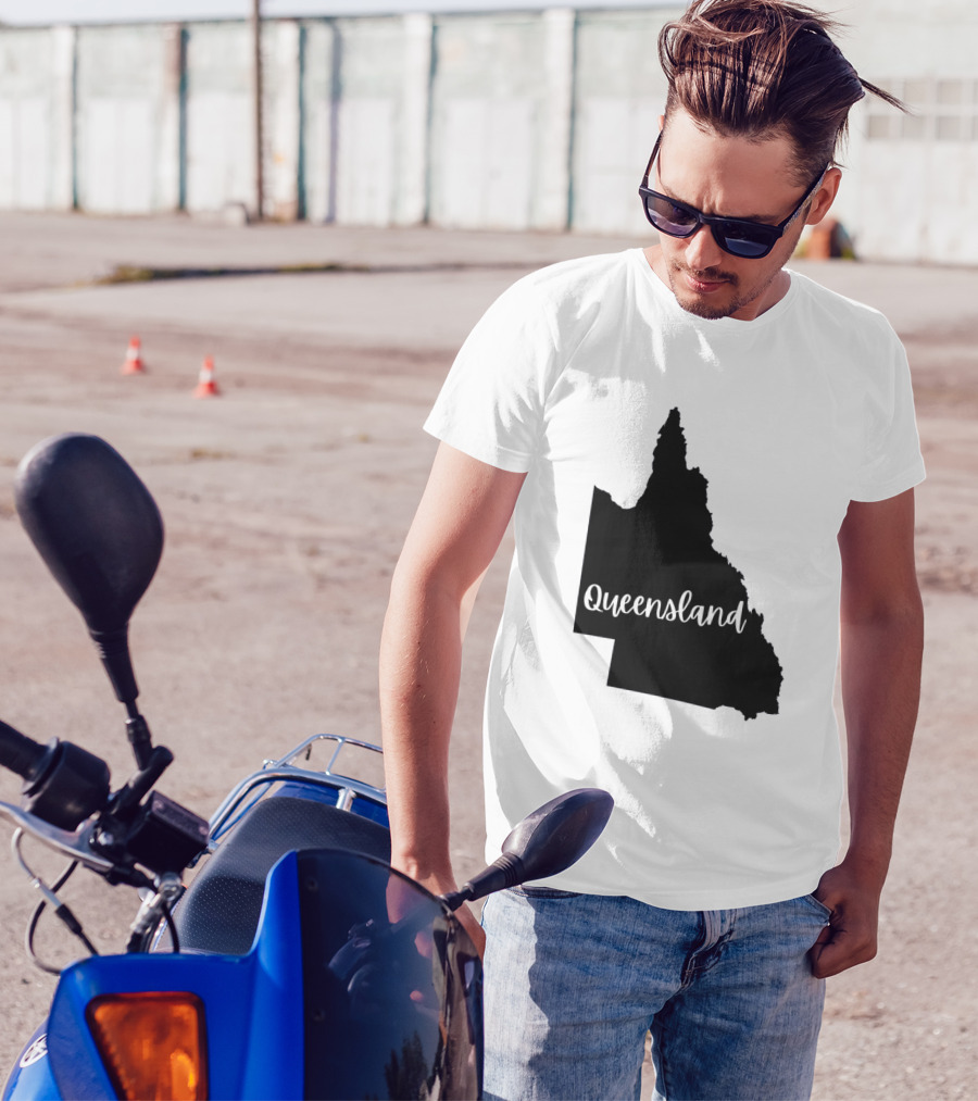 Queensland Australia Map T-Shirt