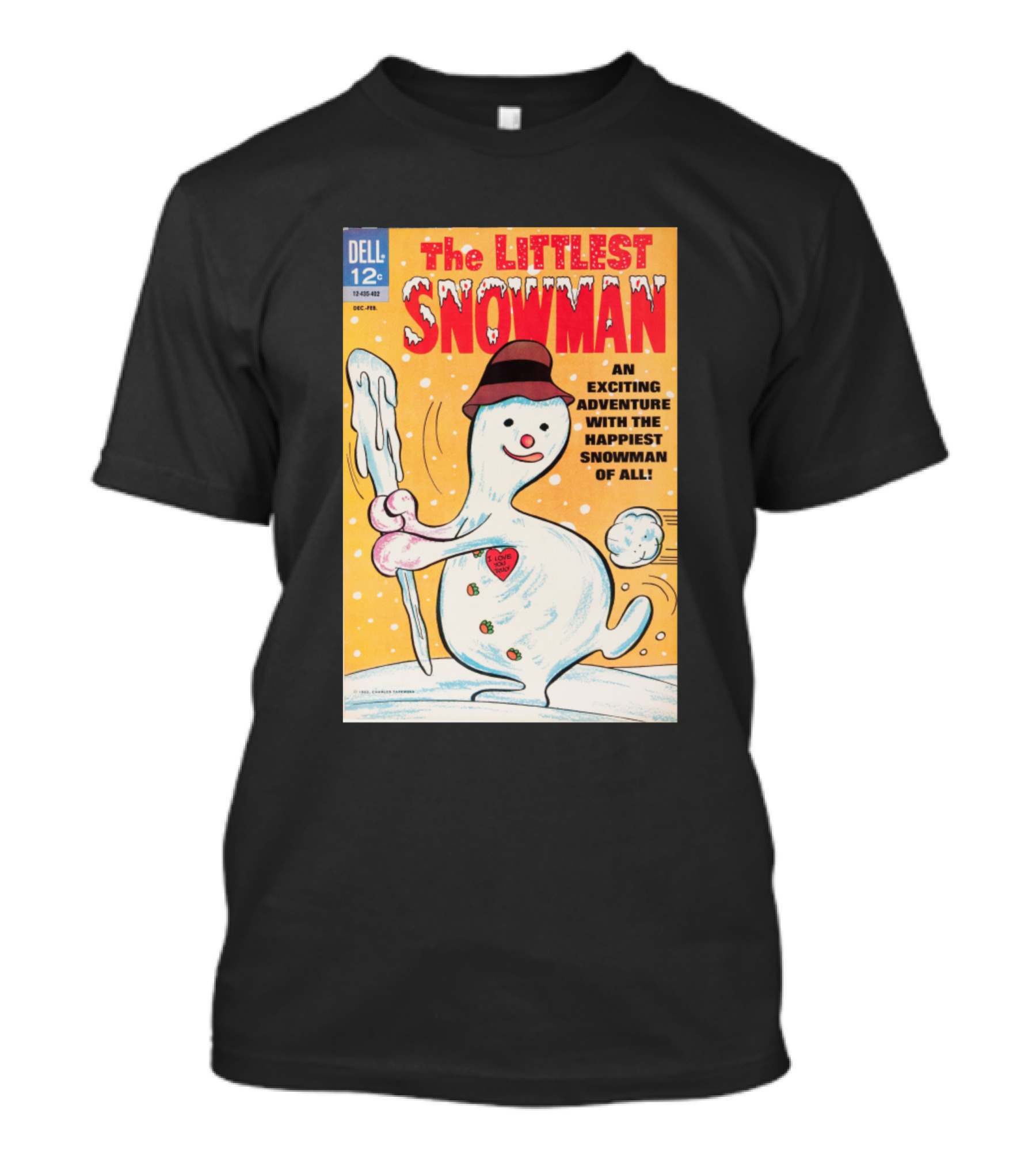 The Littlest Snowman Dell Comic 1956 Exciting Adventure With The Happiest Snowman T-Shirt