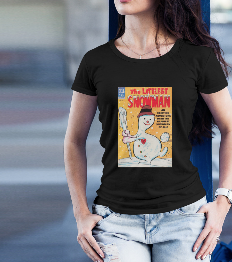 The Littlest Snowman Dell Comic 1956 Exciting Adventure With The Happiest Snowman T-Shirt