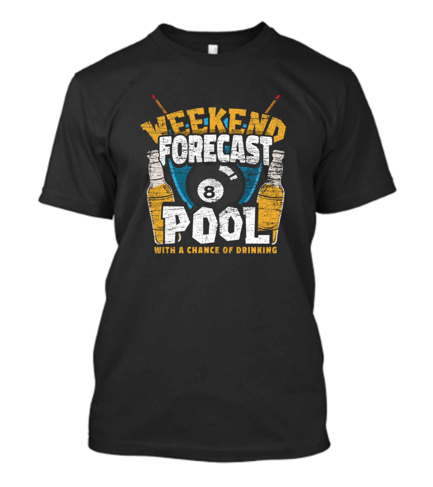 Weekend Forecast Pool With A Chance Of Drinking T-Shirt