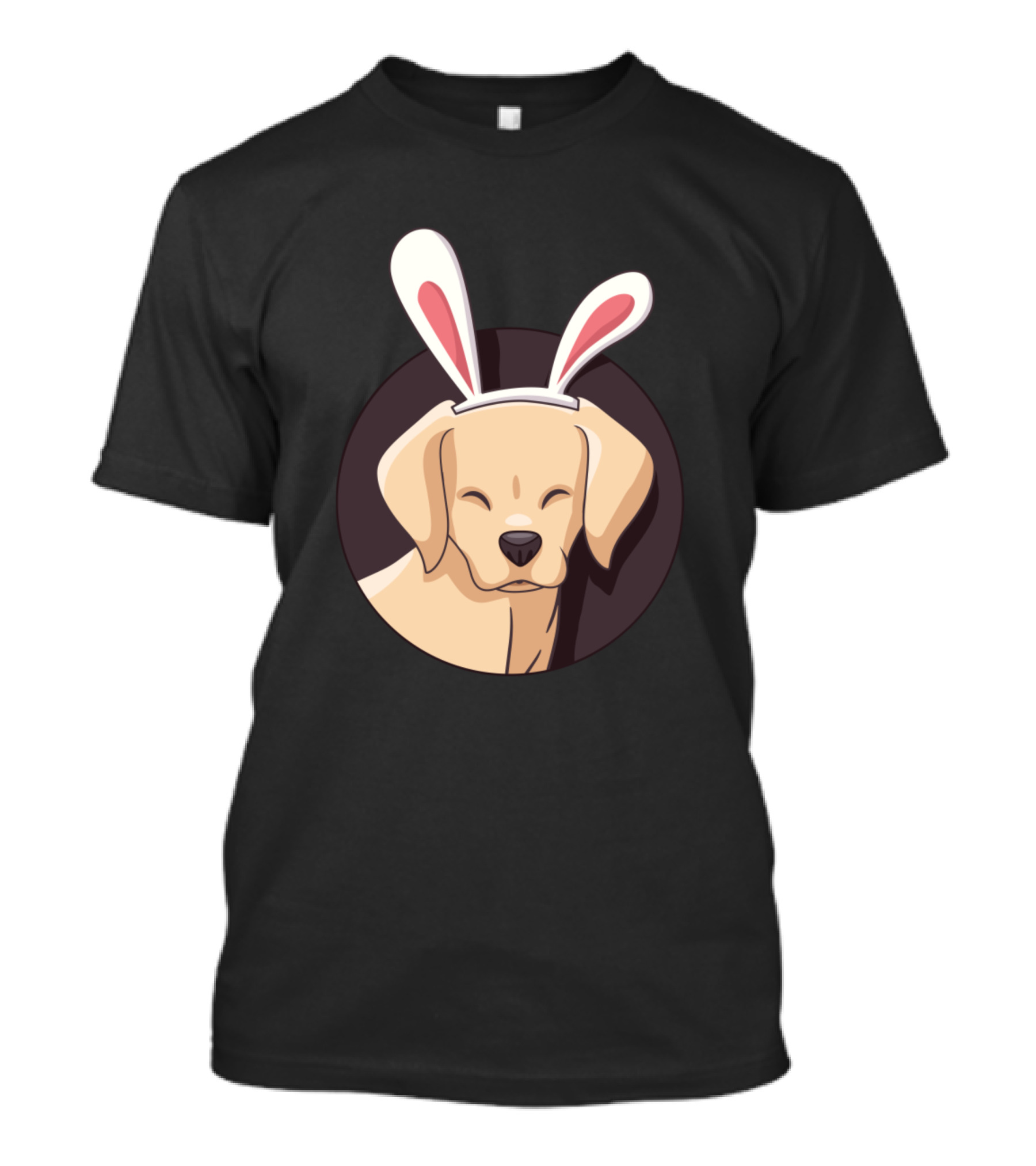 Bunny Labrador With Rabbit Ears T-Shirt