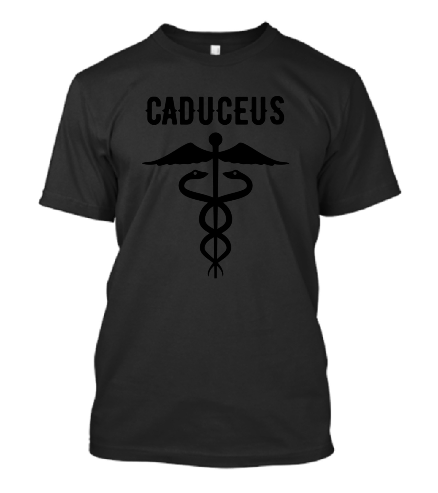 Caduceus Snake Staff T-Shirt