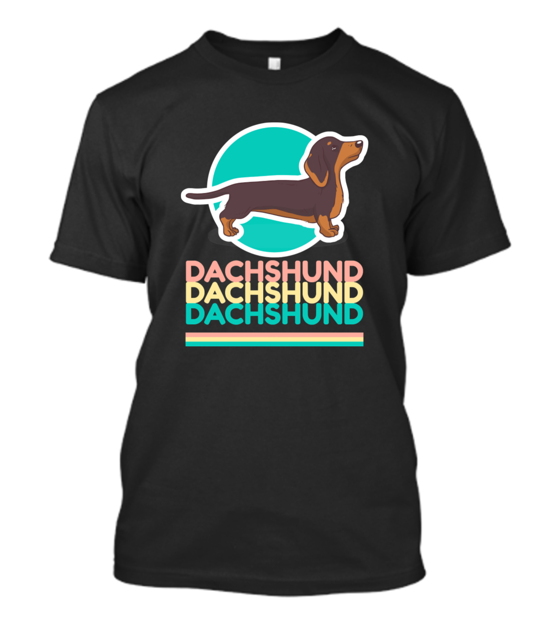 Dachshund Dachshund Dachshund Cute Dog T-Shirt