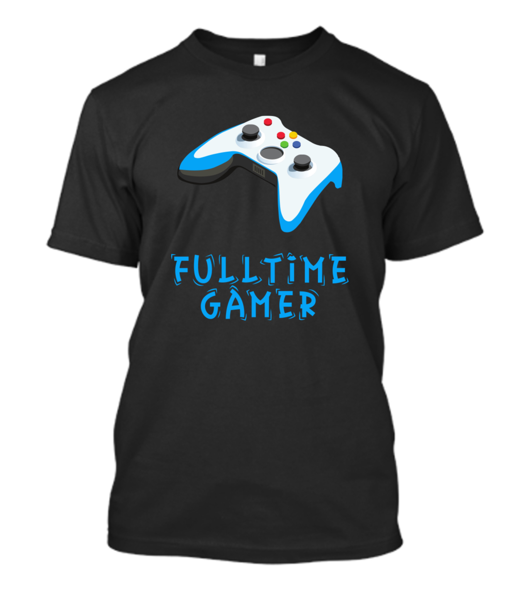 Fulltime Gamer Video Game Controller T-Shirt