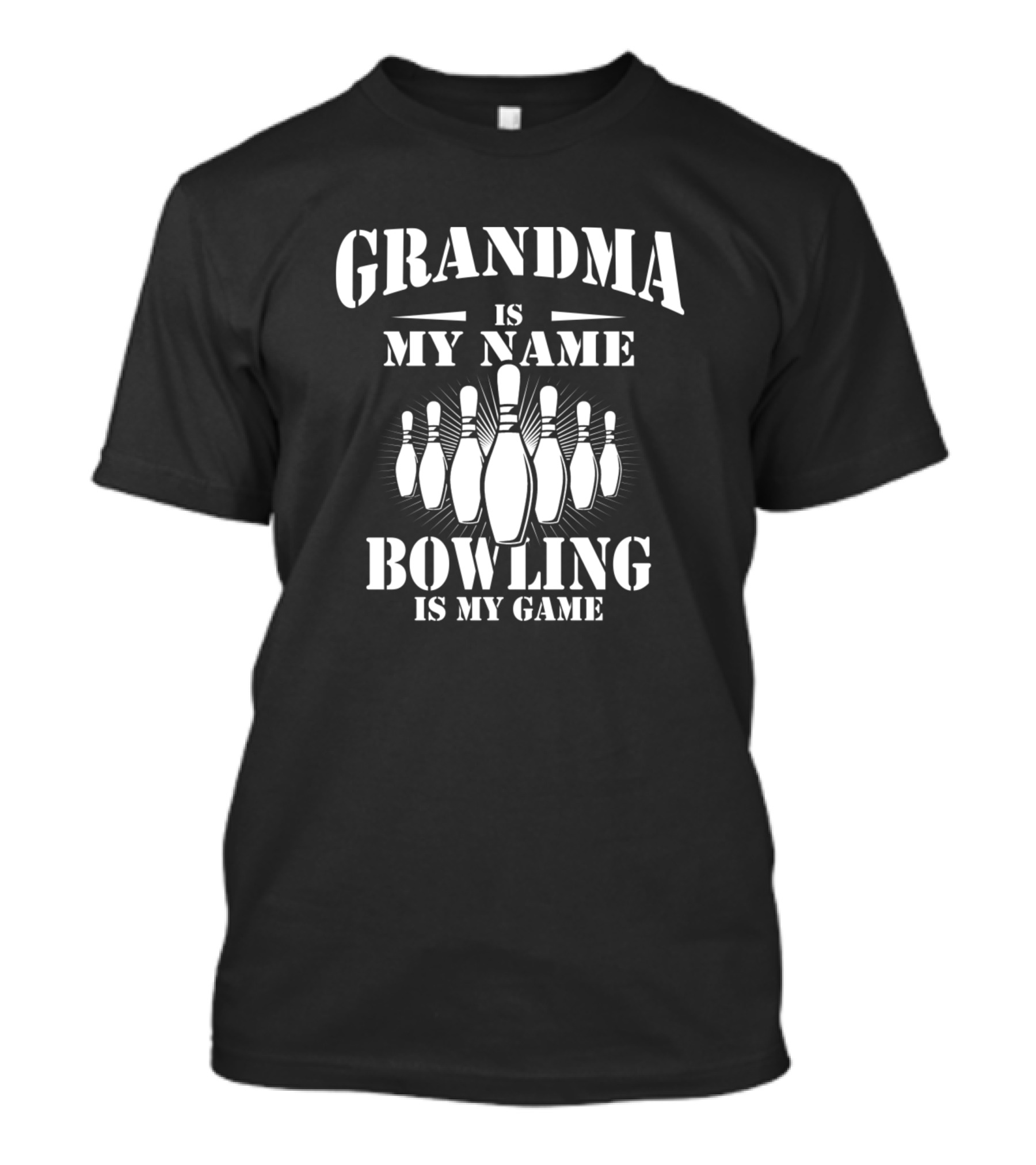 Grandma Is My Name Bowling Is My Game T-Shirt