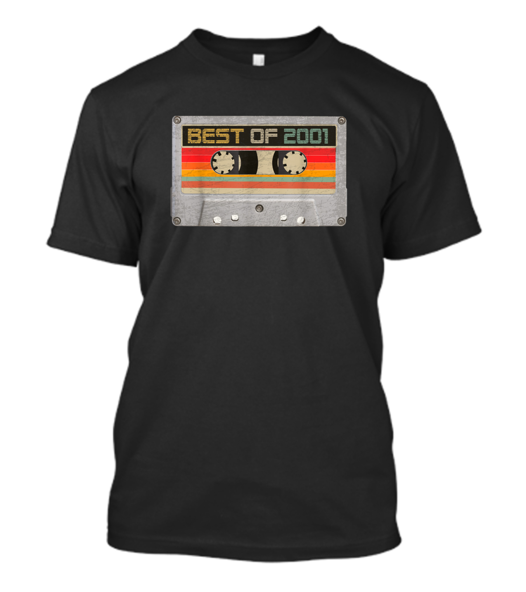 Best Of 2001 Vintage Cassette Tape T-Shirt