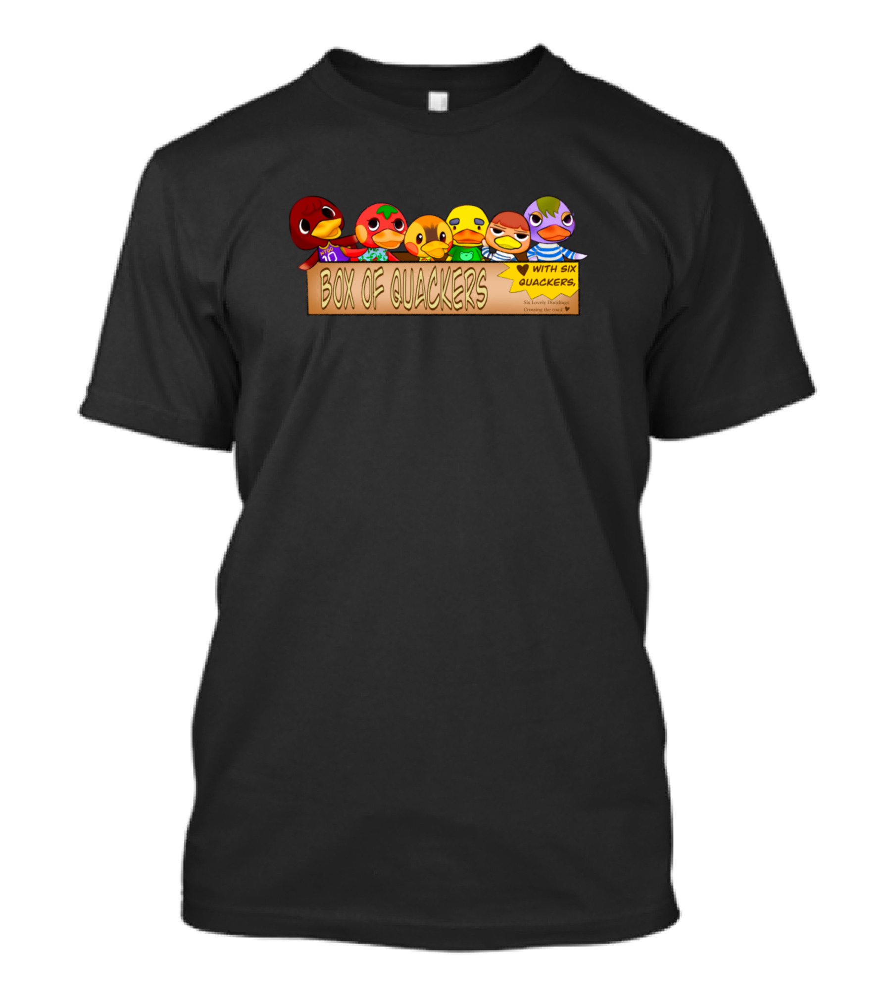 Box Of Quackers With Six Quackers T-Shirt