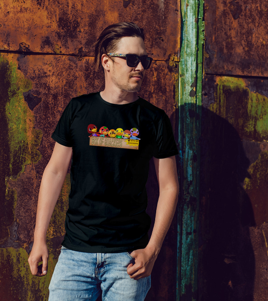 Box Of Quackers With Six Quackers T-Shirt