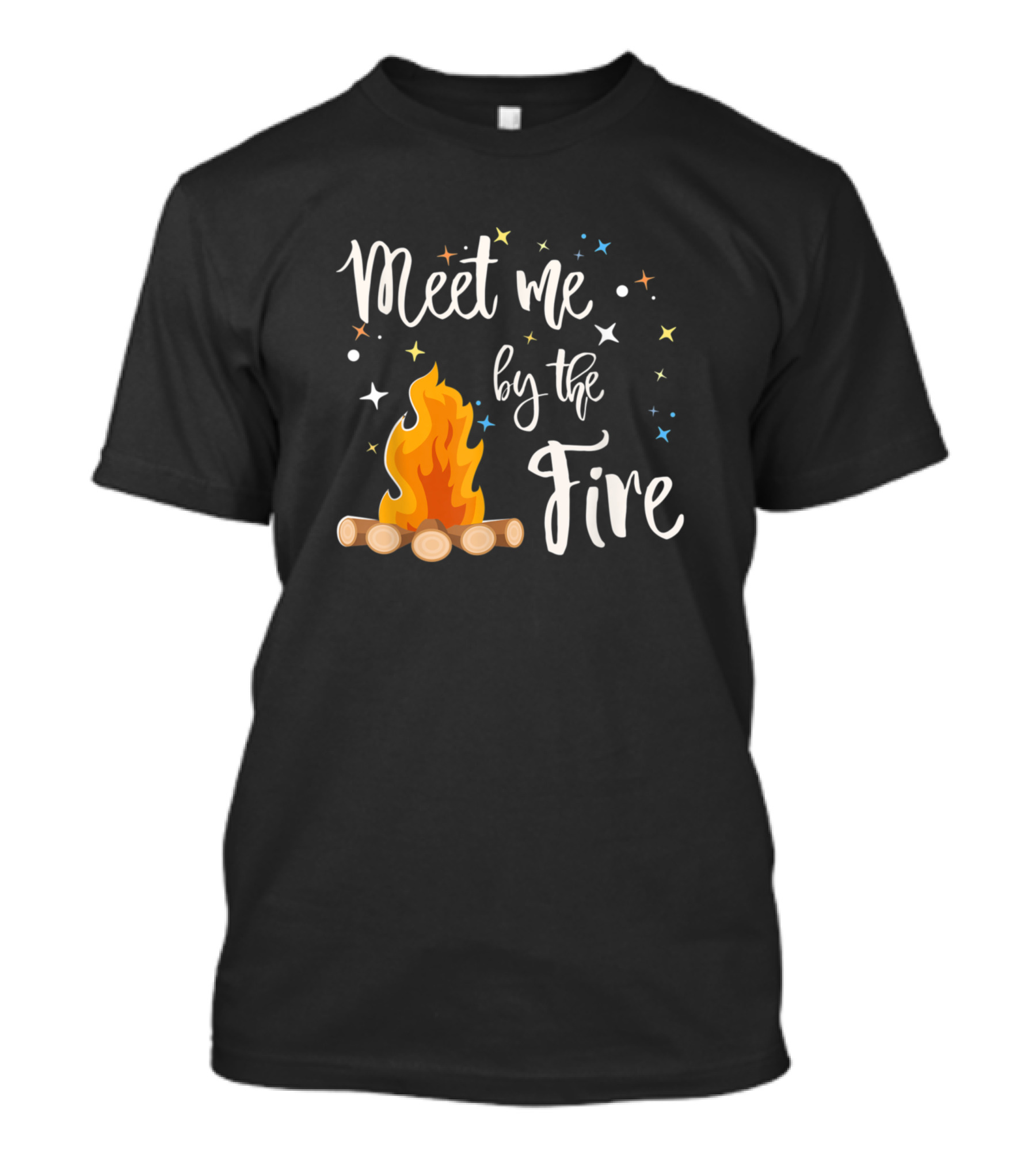 Meet Me By The Fire Campfire For Camping And RV Life T-Shirt