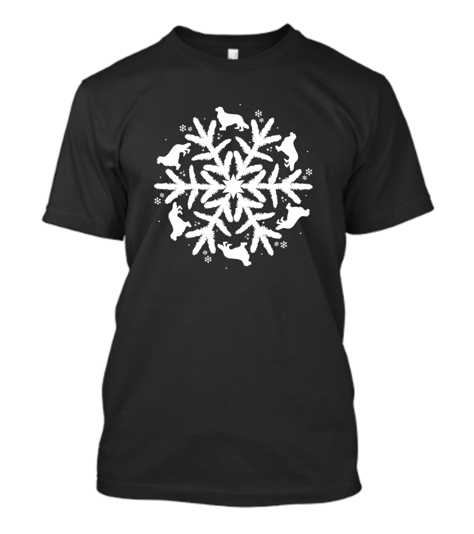 Cavalier King Charles Spaniel Snowflake T-Shirt