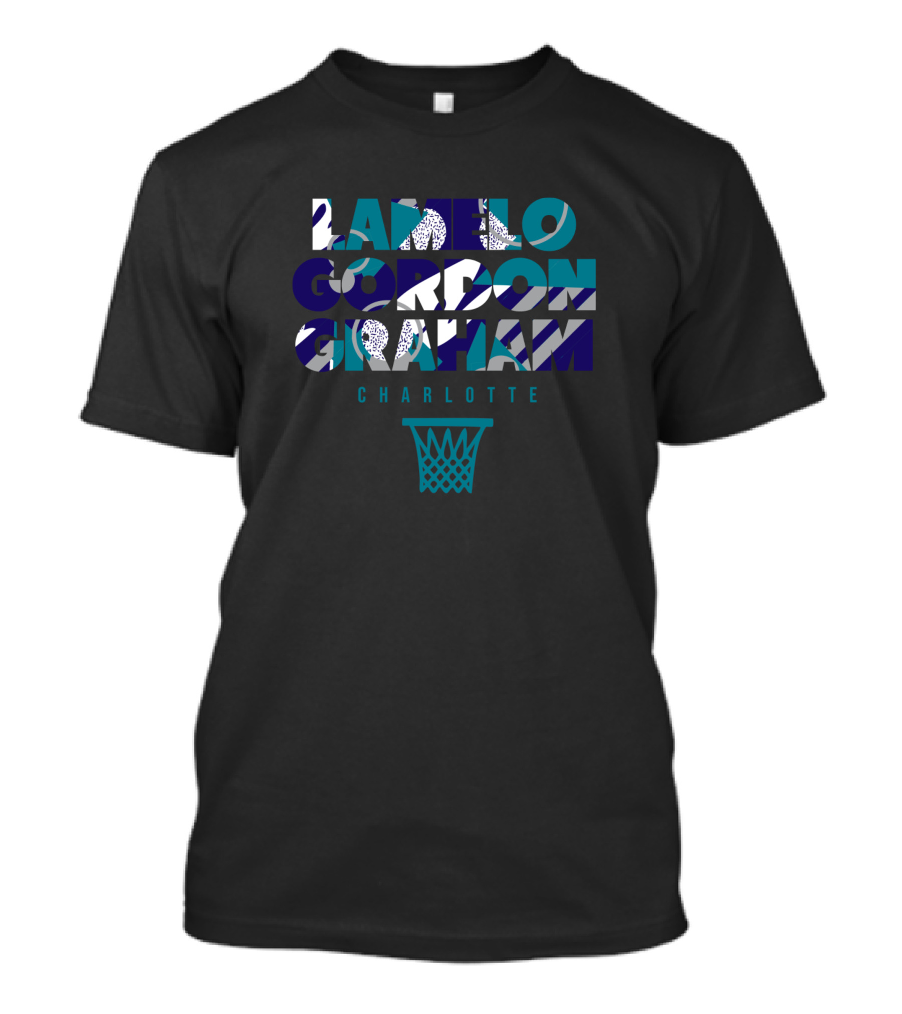 LaMelo Gordon Graham Charlotte Basketball T-Shirt