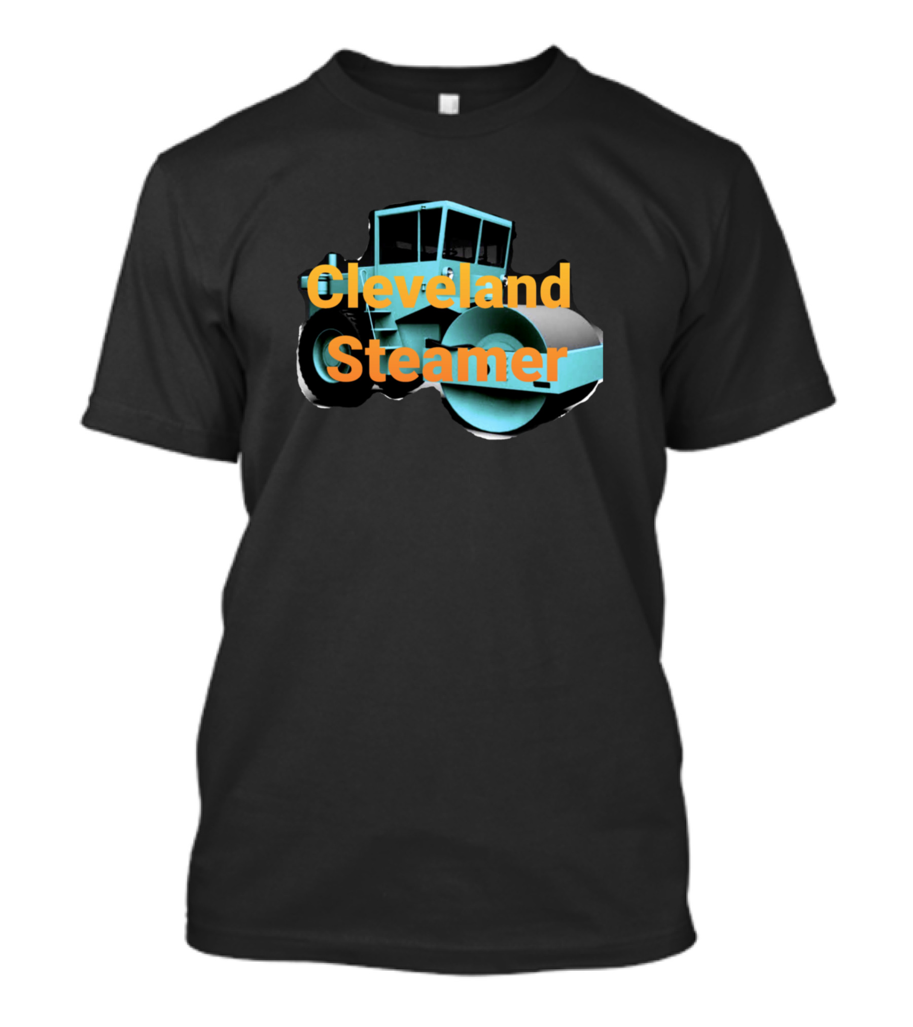 Cleveland Steamer Steamroller Vintage Bold Retro T-Shirt