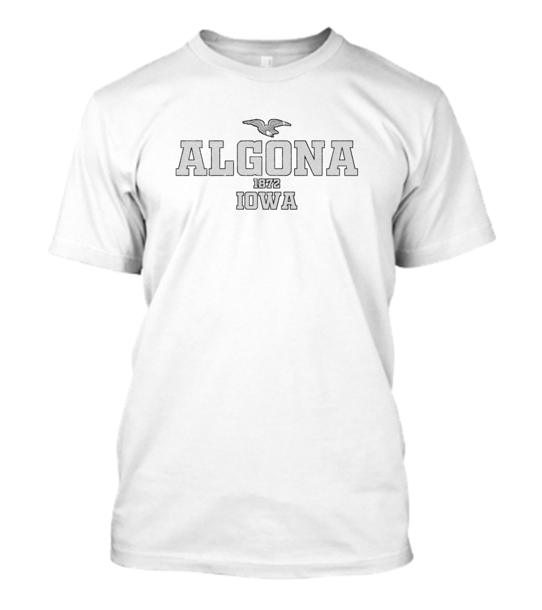 Algona 1872 Iowa Eagle T-Shirt