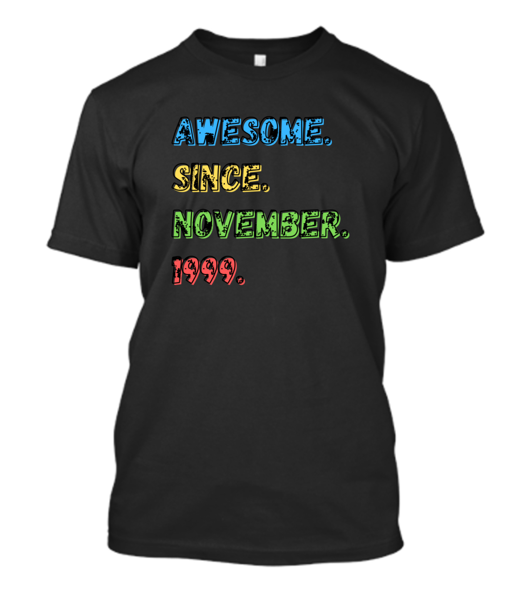 Awesome Since November 1999 Retro Grunge T-Shirt