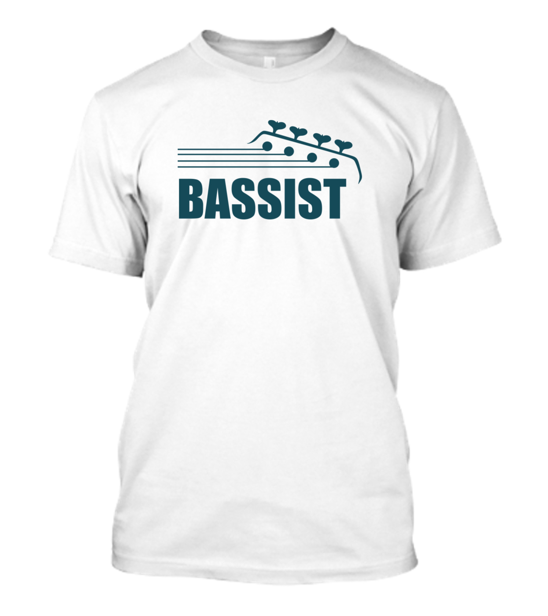 Bassist Bass Guitar Player Dad Girlfriend College Music Lover T-Shirt