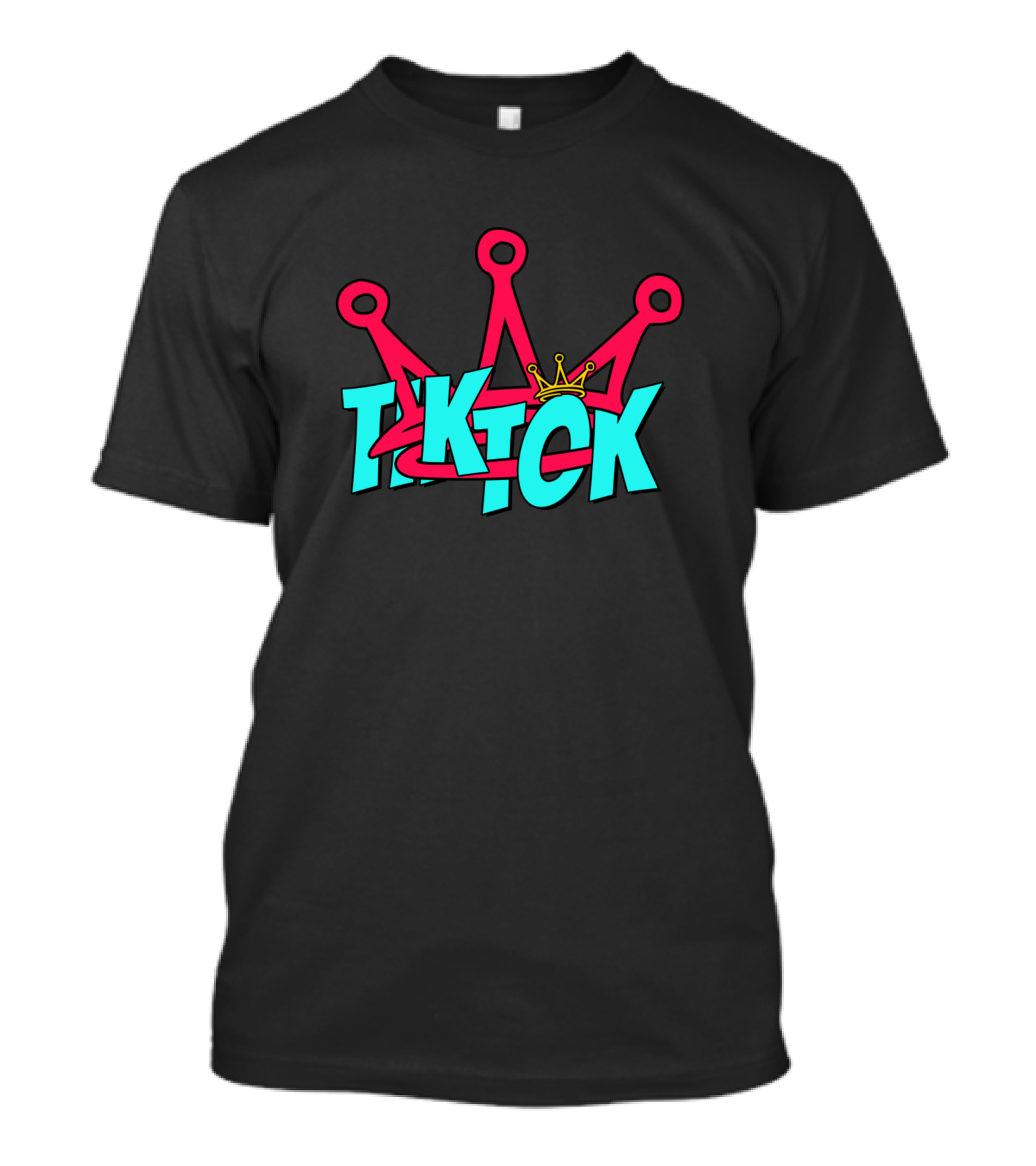 Tik Tok Tiktoker Famous Crown Iconic T-Shirt