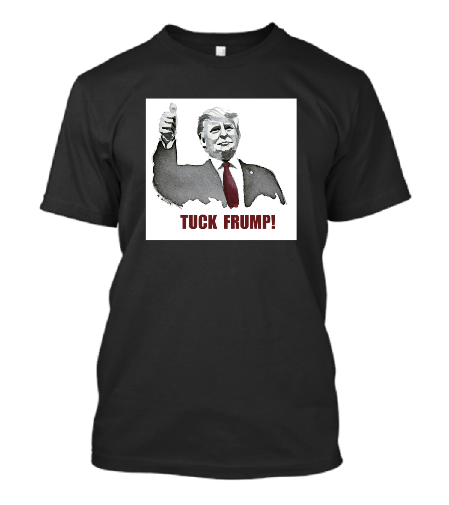 Tuck Frump Thumbs-Up T-Shirt