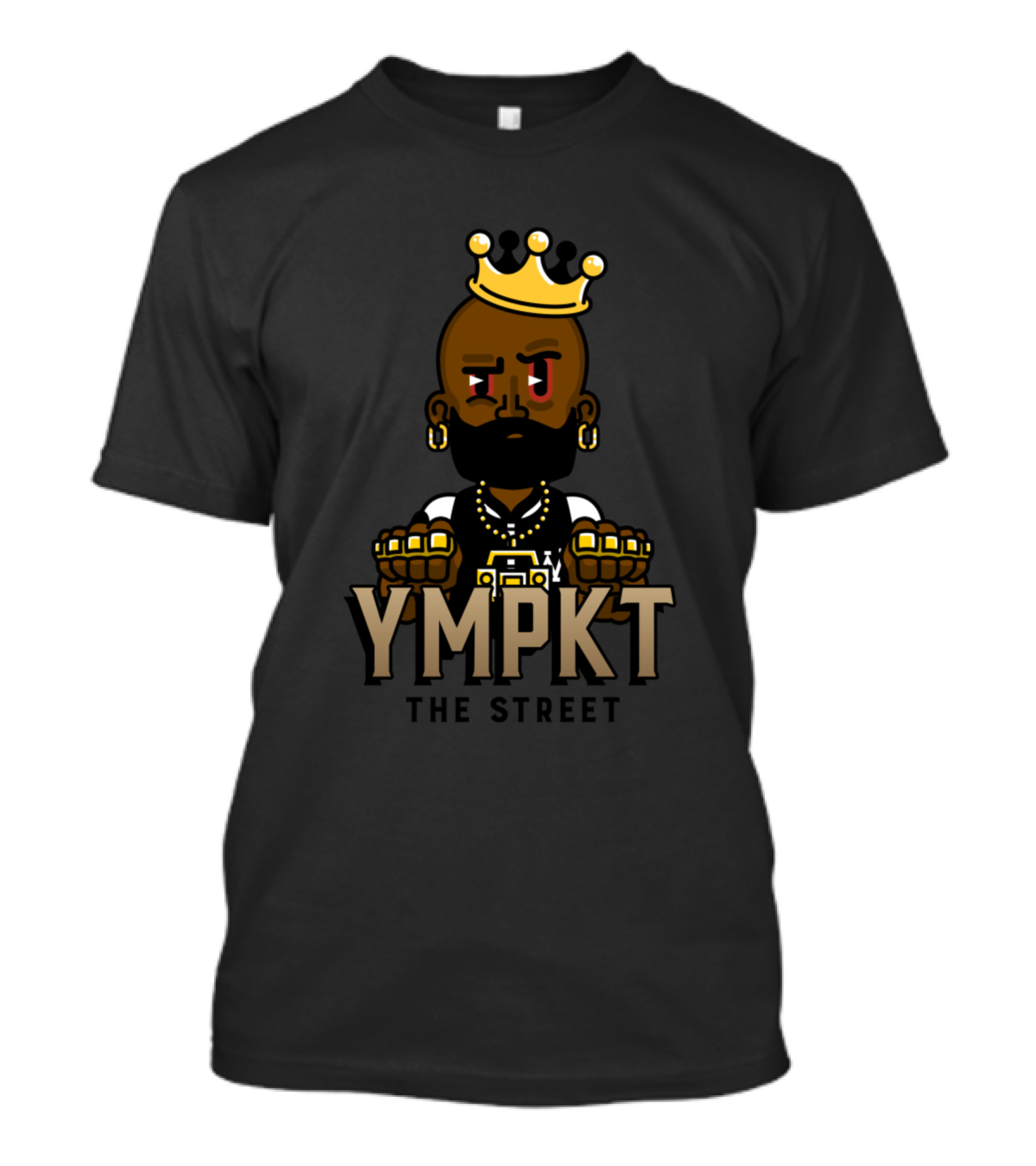 Ympkt The Street King With Crown T-Shirt