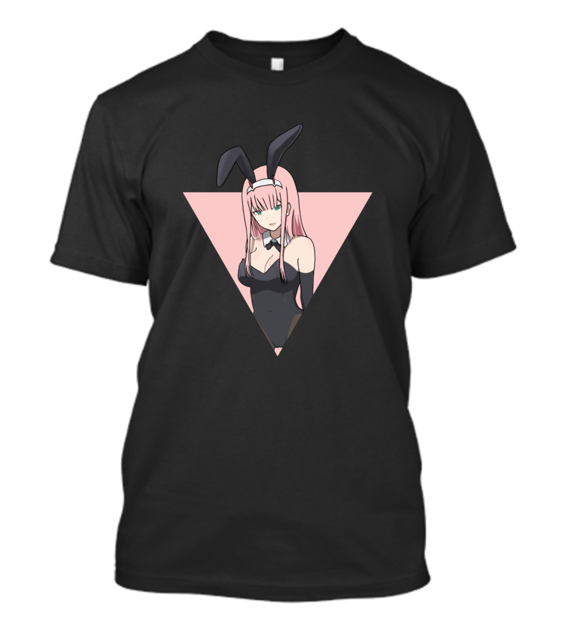 Zero Two Darling In The Franxx Bunny Girl Triangle T-Shirt