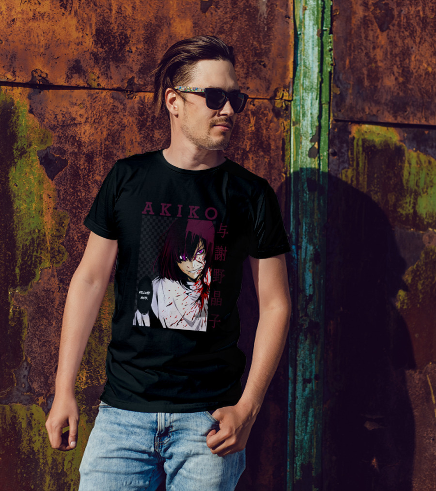 Akiko Yosano Welcome Boys Bungou Stray Dogs T-Shirt