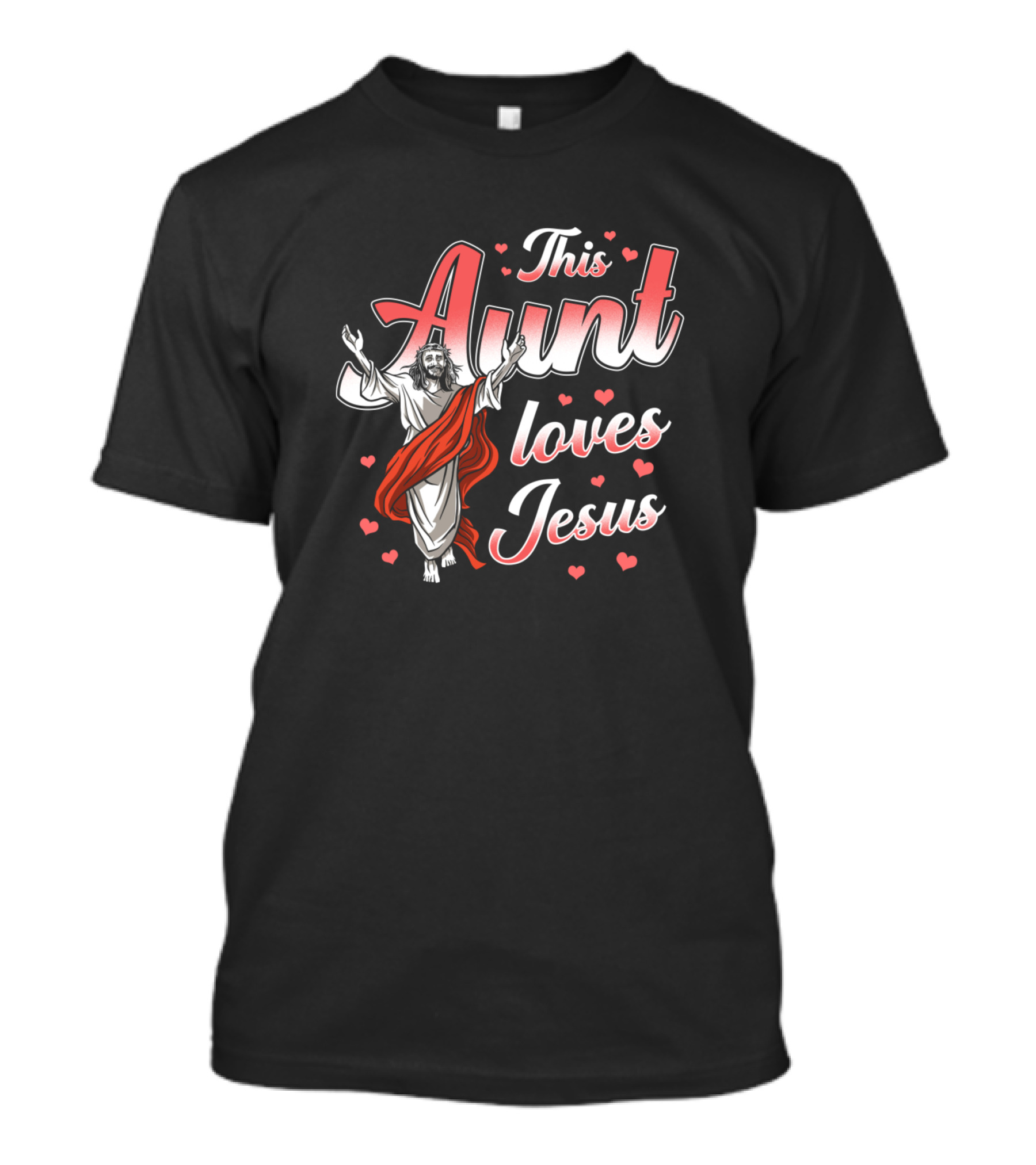This Aunt Loves Jesus T-Shirt