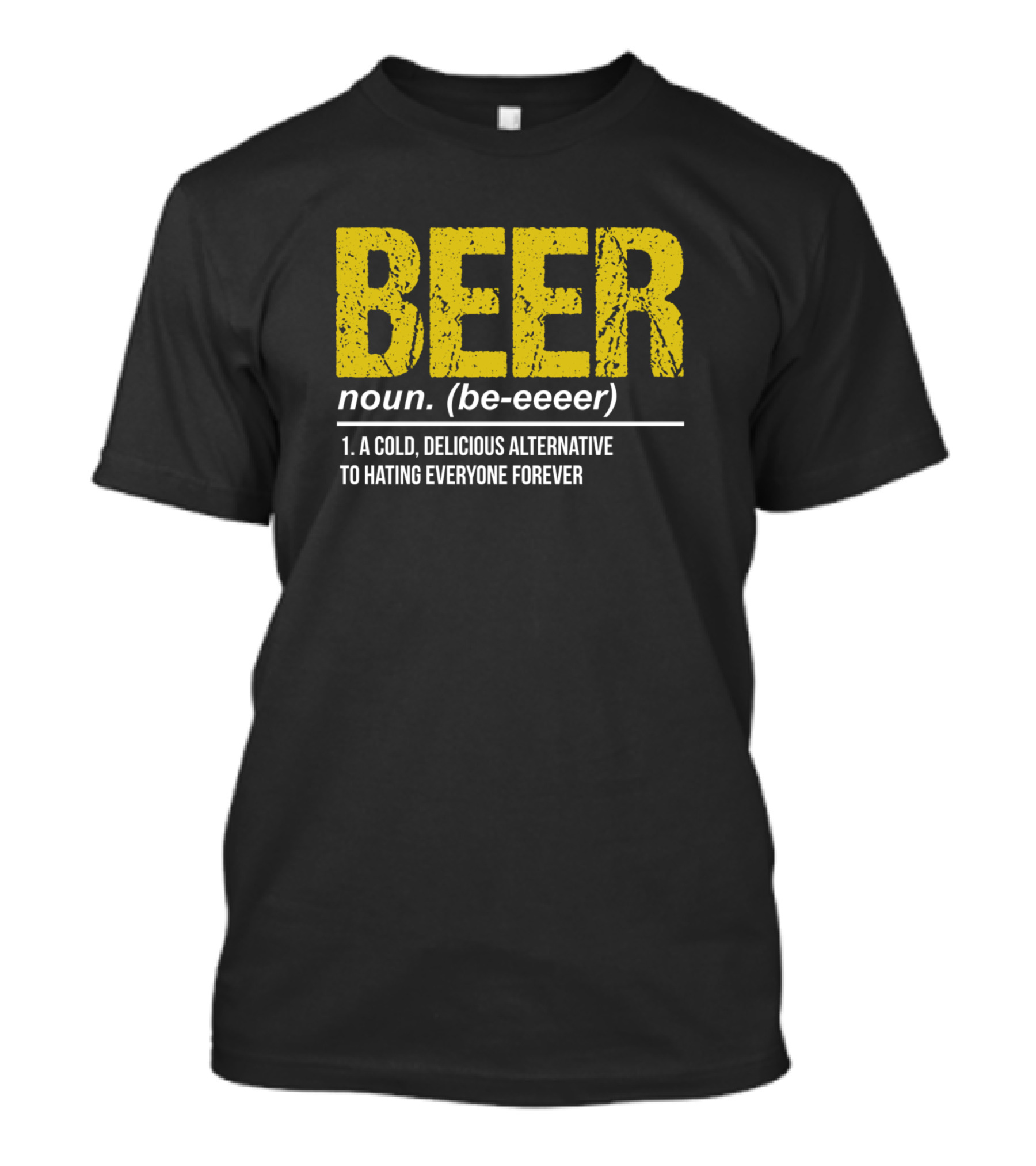 BEER Noun Cold Delicious Alternative T-Shirt