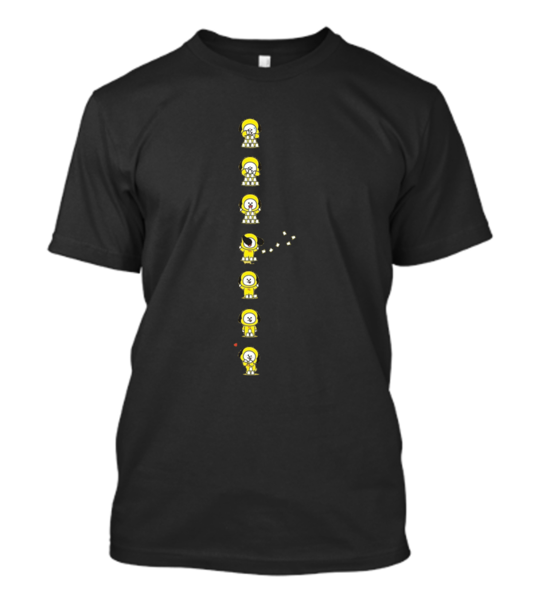 BT21 Chimmy Cute Dancing Steps Sequence T-Shirt