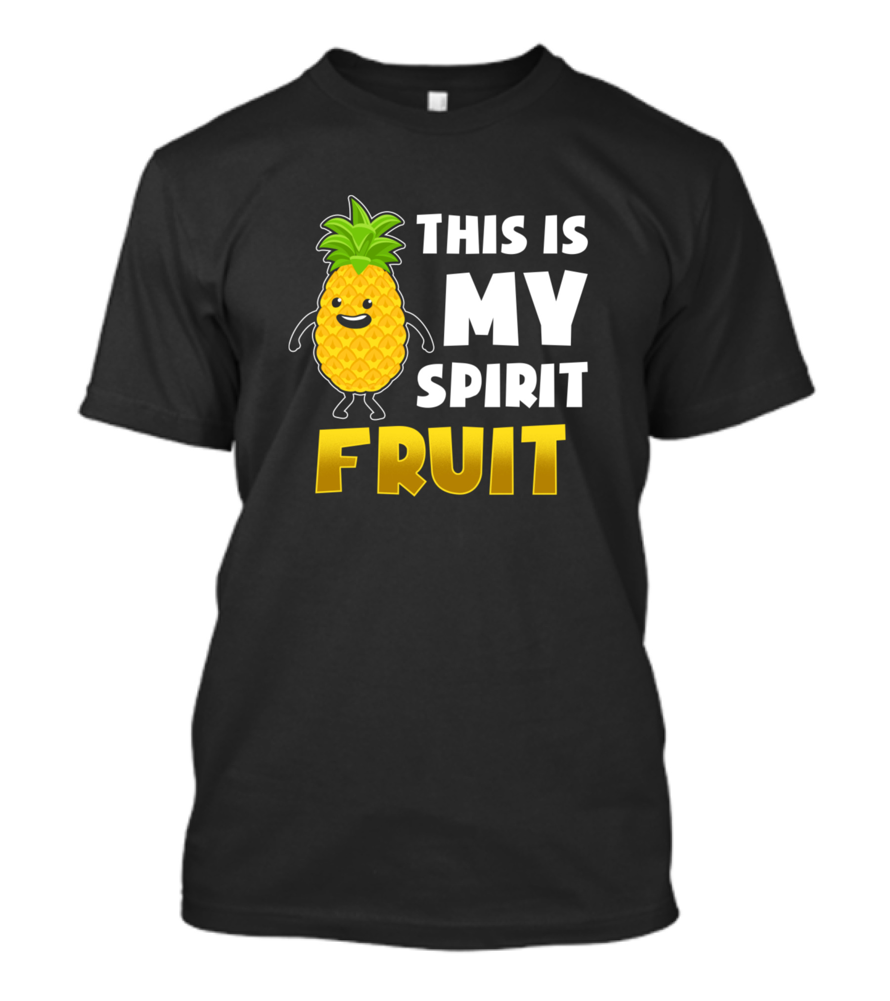 This Is My Spirit Fruit Pineapple T-Shirt