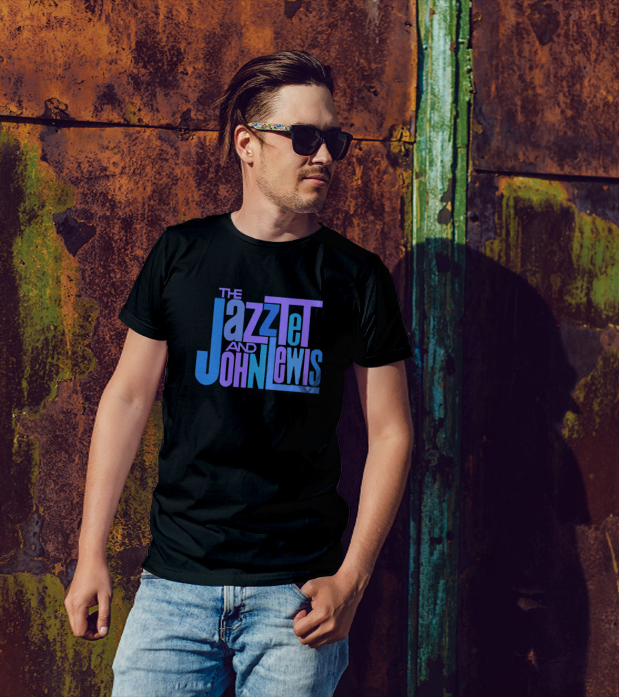 The Jazztet And John Lewis Retro Typography T-Shirt