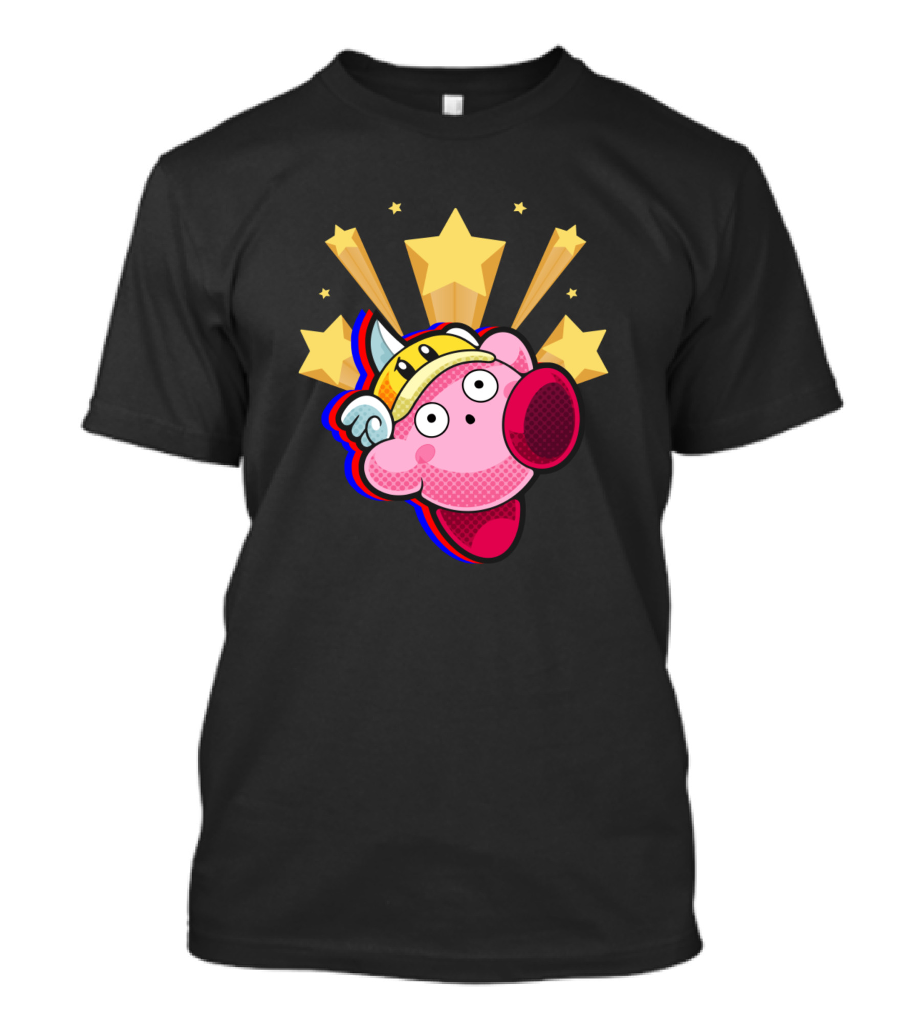 Kirby Poyo Viking Stars Adventure T-Shirt