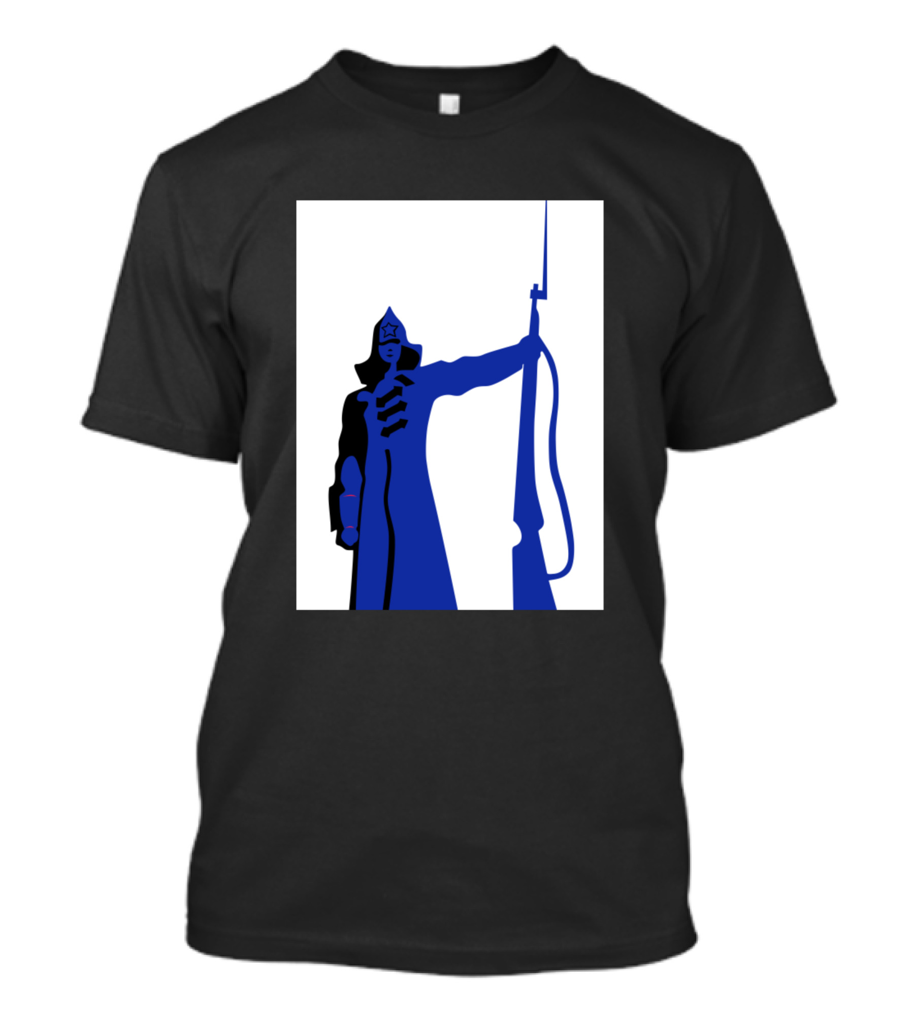 Guard Soldier Graphic With Rifle T-Shirt