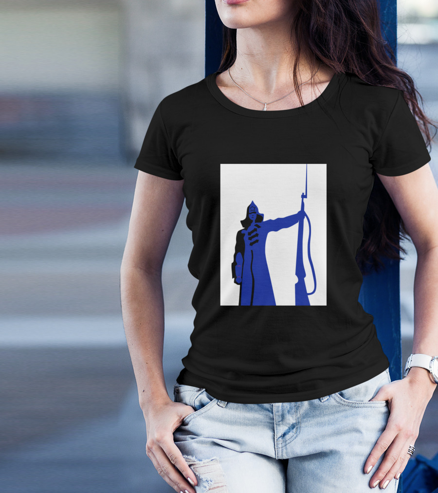 Guard Soldier Graphic With Rifle T-Shirt