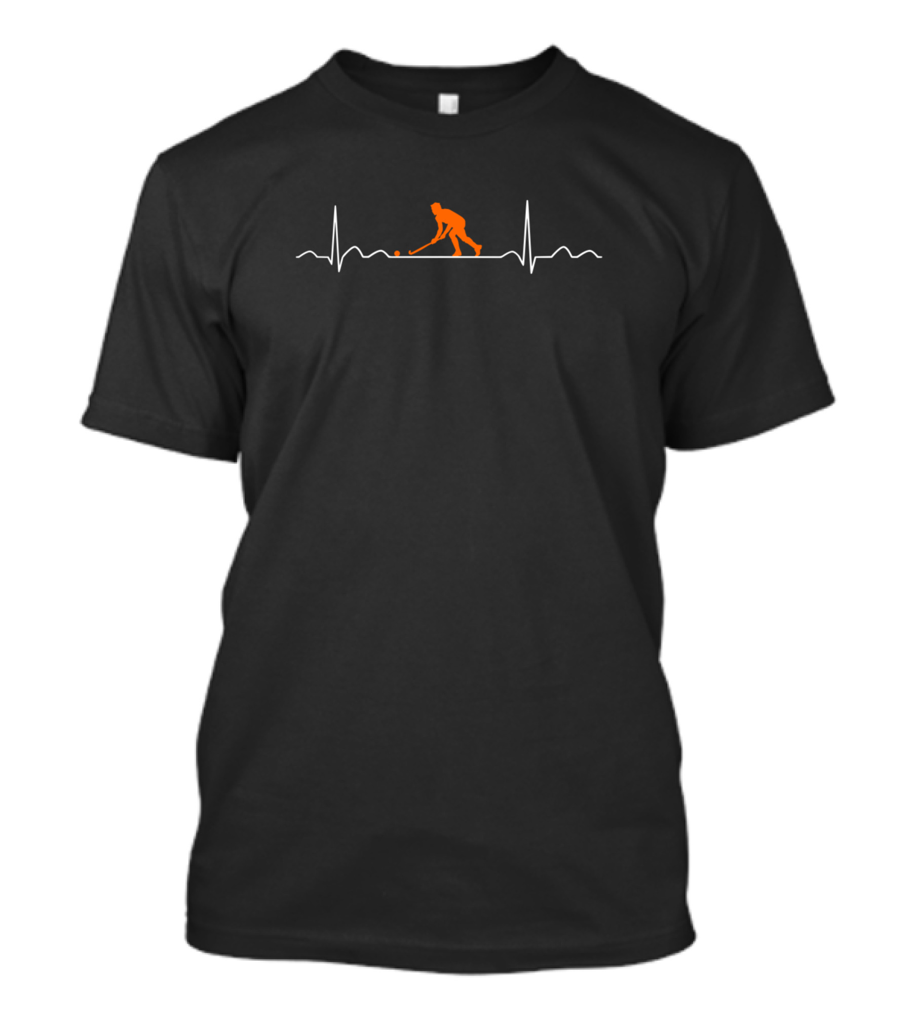 Heartbeat Hockey Player Pulse T-Shirt