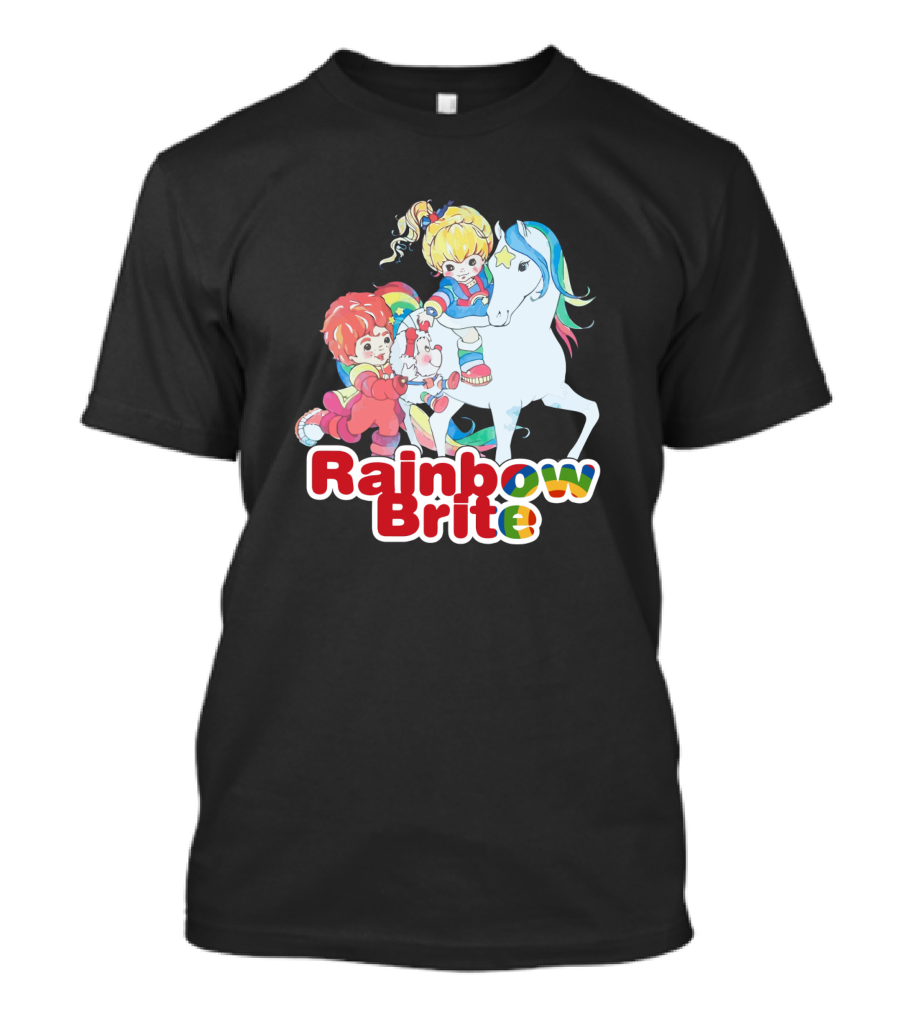 Rainbow Brite And Friends On Starlite Horse Adventure T-Shirt